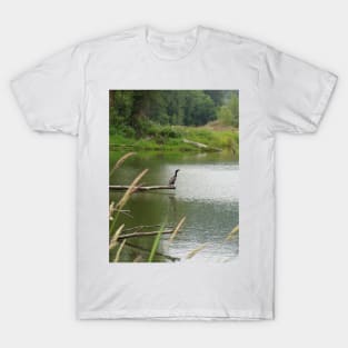 double crested cormorant #1 T-Shirt